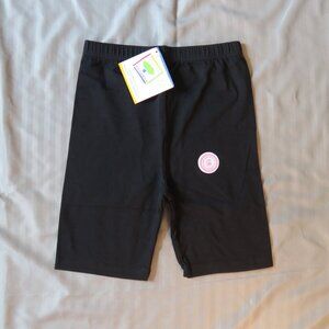 MulberriBush Girls Bike Shorts - Black Sz 12/14 NWT